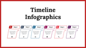 Easy To Editable Timeline Infographics PowerPoint Template