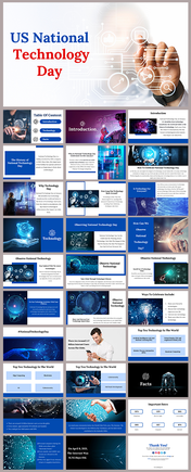 Amazing US National Technology Day PowerPoint Template