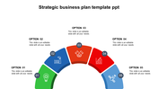 Multicolor Strategic Business Plan Template PPT