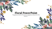 Our Predesign Floral PowerPoint Background And Google Slides