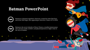 Easy To Use Predesigned Batman PowerPoint And Google Slides 