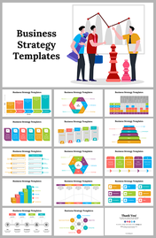 Business Strategy PPT And Google Slides Templates 