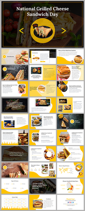 National Grilled Cheese Sandwich Day PPT And Google Slides