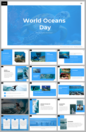 World Oceans Day PowerPoint And Google Slides Themes