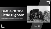 Battle Of The Little Bighorn PowerPoint And Google Slides