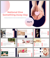 National Give Something Away Day PPT And Google Slides