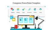 Easy To Use Computer PowerPoint And Google Slides Template