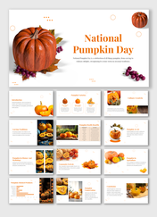 National Pumpkin Day PowerPoint And Google Slides Themes