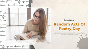 Random Acts Of Poetry Day PowerPoint And Google Slides