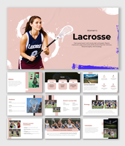 Womens Lacrosse PowerPoint And Google Slides Templates