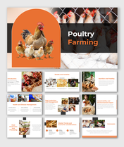 Poultry Farming PowerPoint And Google Slides Template