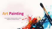 Creative Art Painting PowerPoint And google Slides Templates