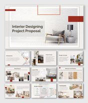 Best Interior Designing Project Proposal PPT Presentation