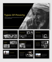 Insightful Types Of Poverty PPT And Google Slides Templates