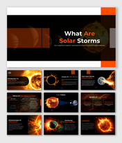 What Are Solar Storms PowerPoint And Google Slides