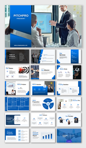 Easy To Use Business Pitch PowerPoint Templates And Google Slides Themes