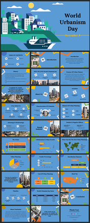 Creative World Urbanism Day PPT And Google Slides Themes