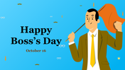 Creative Happy Boss's Day PowerPoint Presentation Templates