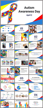 Creative Autism Awareness Day PowerPoint Presentation