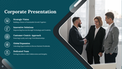 Corporate Presentation Design for Professional Business Slides