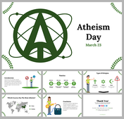 Atheism Day PowerPoint Presentation And Google Slides Themes