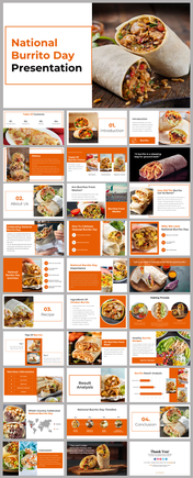 National Burrito Day Presentation and Google Slides Templates