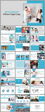 International Pillow Fight Day Templates And Google Slides