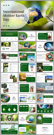 International Mother Earth Day Google Slides Themes