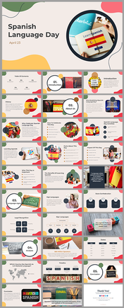 Spanish Language Day PowerPoint And Google Slides Themes