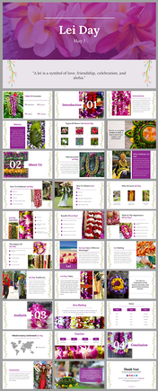 Creative Lei Day Presentation And Google Slides Themes