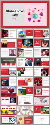 Global Love Day Presentation And Google Slides Themes