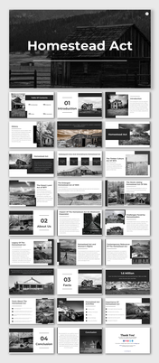 Creative Homestead Act PPT And Google Slides Themes