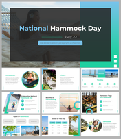 National Hammock Day PowerPoint and Google Slides Themes