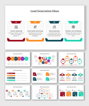 Lead Generation Ideas PowerPoint And Google Slides Themes