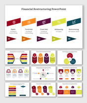 Financial Restructuring PowerPoint And Google Slides Themes