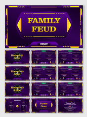 Family Feud With Nobel Prize categories Google Slides