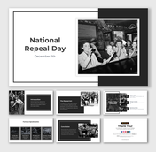 National Repeal Day PowerPoint And Google Slides Themes