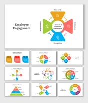 Customizable Employee Engagement PPT And Google Slides