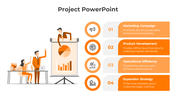 Easy To Edit Project PowerPoint And Google Slides Template