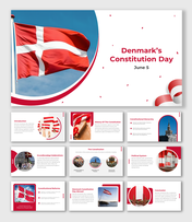 Amazing Denmarks Constitution Day PPT And Google Slides