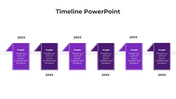 Easy To Customize Timeline Design PPT And Canva Templates