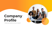 Innovative Company Profile PPT and Google Slides Themes