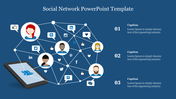 Informative Social Network PowerPoint Template Themes