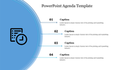 Innovative PowerPoint Agenda Template Slide Design