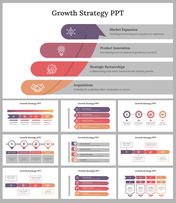 Creative Growth Strategy PPT and Google Slides Templates