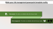 Risk Management PowerPoint Template Design