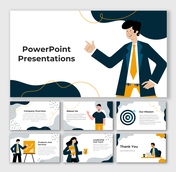 Startling PowerPoint Presentation And Google Slides Template