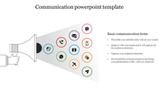 Communication PowerPoint Template Design