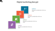 Digital Marketing Plan PPT With Overlap Model