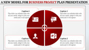 Innovative Business project plan presentation template for PPT & Google slides